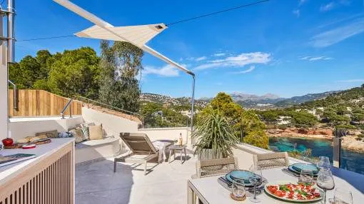 Exclusive terraced house with sea access in a fantastic location in Puerto de Andratx Exclusive terraced house with sea access in a fantastic location in Puerto de Andratx