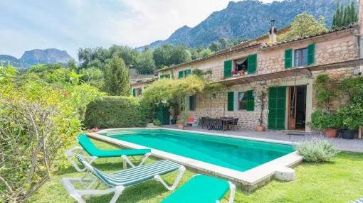 Two Properties in One! Spectacular Finca with Vacation Rental Licenses in Fornalutx