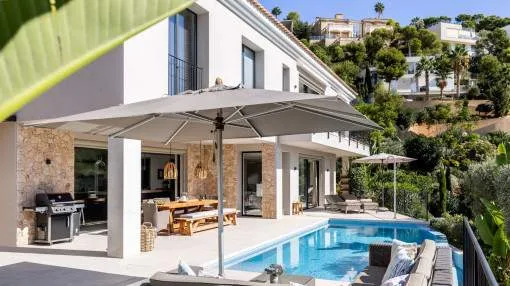 Villa in Costa d'en Blanes with luxurious wellness area Villa in Costa d'en Blanes with luxurious wellness area