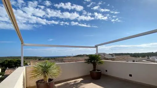 Enchanting town-house with charming patio and roof terrace with sea views in Portocolom Enchanting town-house with charming patio and roof terrace with sea views in Portocolom