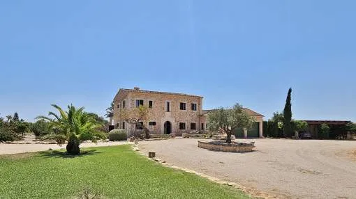 Modern finca with pool near Cala Sa Nau