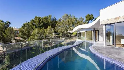 Cas Catala - New built villa in popular location and partial sea view Cas Catala - New built villa in popular location and partial sea view