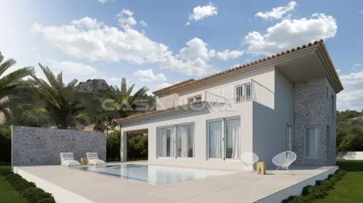 Andratx - Restoration of Mallorca villa with 2 adjacent buildings Andratx - Restoration of Mallorca villa with 2 adjacent buildings