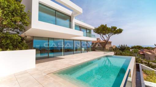 Costa d'en Blanes - New construction Villa Mallorca with unique panoramic sea view Costa d'en Blanes - New construction Villa Mallorca with unique panoramic sea view