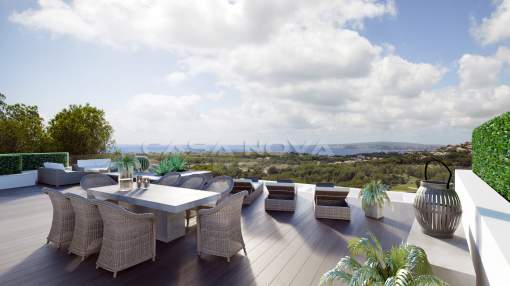 Cas Catala - Newly built villa with views to the sea and the golf course Cas Catala - Newly built villa with views to the sea and the golf course