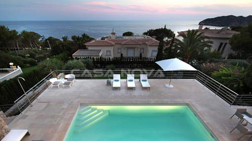 Santa Ponsa - Modern villa in southern position and view to the Malgrat Islands Santa Ponsa - Modern villa in southern position and view to the Malgrat Islands
