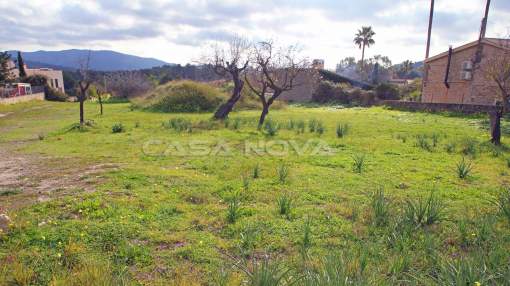 Es Capdella - Flat building plot with view to the mountains Es Capdella - Flat building plot with view to the mountains