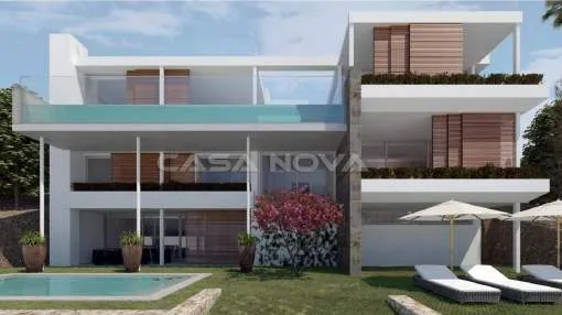 Santa Ponsa - Modern villa project with sea views Santa Ponsa - Modern villa project with sea views