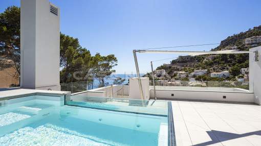 Puerto Andratx- Cala Moragues - Sea view penthouse with roofterrace Puerto Andratx- Cala Moragues - Sea view penthouse with roofterrace