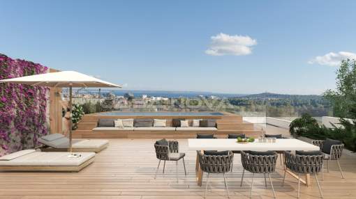 Palma de Mallorca - Penthouse new building project with sea view at the golf course Palma de Mallorca - Penthouse new building project with sea view at the golf course