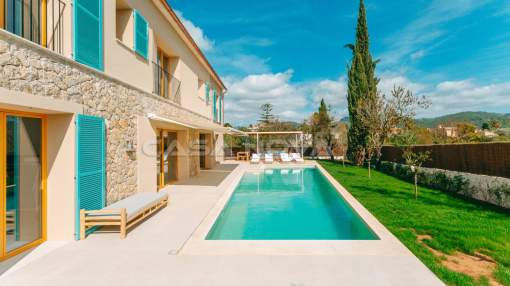 Es Capdella - Impressive newly built villa with traditional flair Es Capdella - Impressive newly built villa with traditional flair