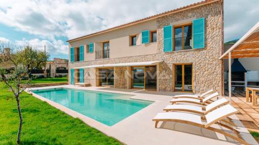 Es Capdella - Impressive newly built villa with traditional flair Es Capdella - Impressive newly built villa with traditional flair
