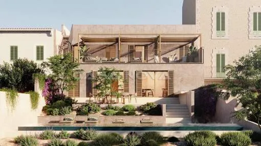 Palma de Mallorca - Renovated townhouse above Paseo Maritimo Palma de Mallorca - Renovated townhouse above Paseo Maritimo