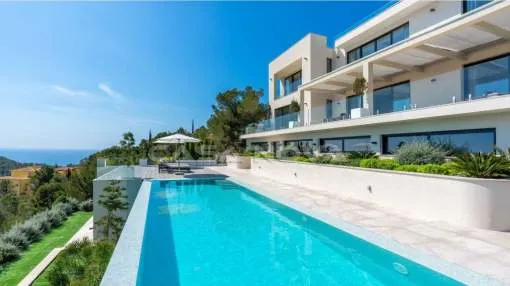 Puerto Andratx - Monport - Unique newly built designer villa with sea views
