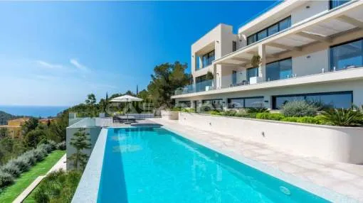 Puerto Andratx - Monport - Unique newly built designer villa with sea views Puerto Andratx - Monport - Unique newly built designer villa with sea views