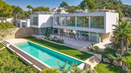 Santa Ponsa - New construction villa with impressive architecture and top quality