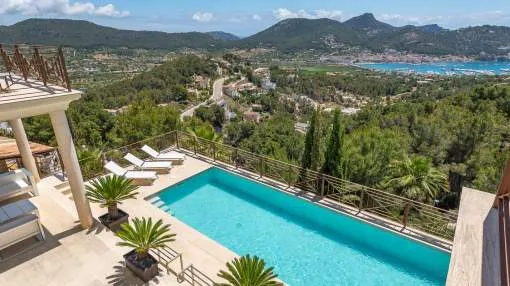 Spacious, relaxing sea view house in Puerto de Andratx Spacious, relaxing sea view house in Puerto de Andratx
