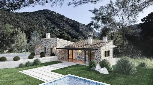 Building plot with licence very close to the centre of Valldemossa Building plot with licence very close to the centre of Valldemossa