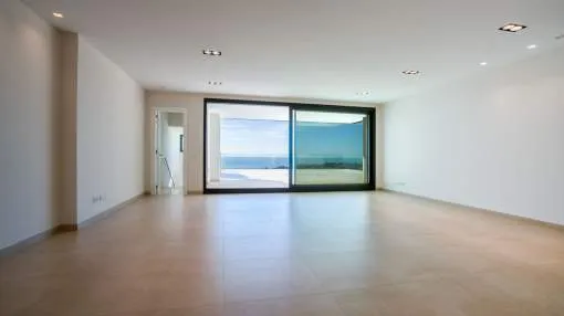 New apartment with extensive views of the bay of Palma