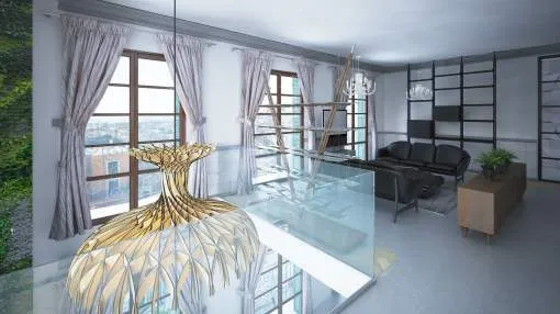 New exclusive townhouse in Palma old town with garage and roof terrace New exclusive townhouse in Palma old town with garage and roof terrace