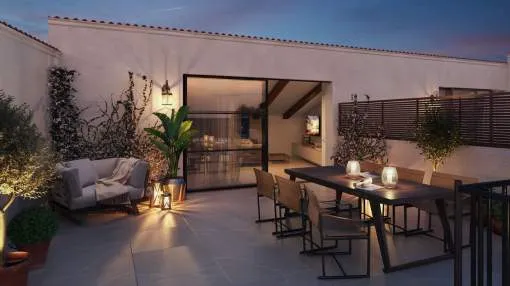 New deluxe penthouse in a privileged location in Palma old town New deluxe penthouse in a privileged location in Palma old town