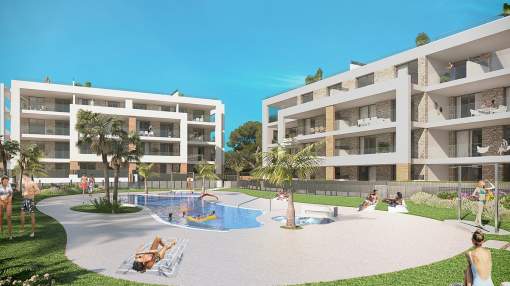 Newly built apartments in Portocolom, just a few steps from the sea Newly built apartments in Portocolom, just a few steps from the sea