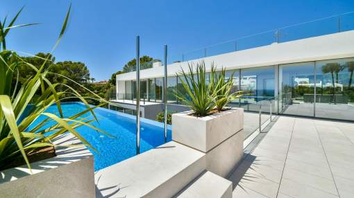 Newly built sea view villa in Sol de Mallorca with excellent price Newly built sea view villa in Sol de Mallorca with excellent price