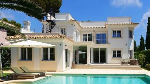 Modern Villa close to the exclusive Port Adriano in Nova Santa Ponsa