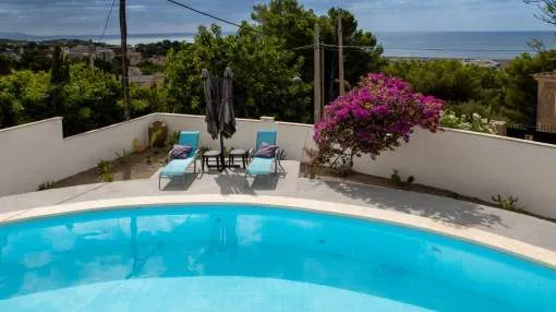 Villa in Costa d'en Blanes with panoramic sea views