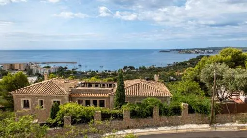 Villa in Costa d'en Blanes with panoramic sea views