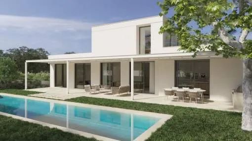 Fantastic fully furnished villa in Nova Santa Ponsa, close to golf