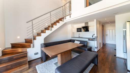 Chic penthouse in an exclusive community with sea access in Illetes Chic penthouse in an exclusive community with sea access in Illetes