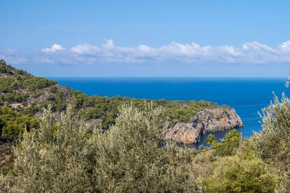 Detached House with Sea Views in Deià on the West Coast of Mallorca.