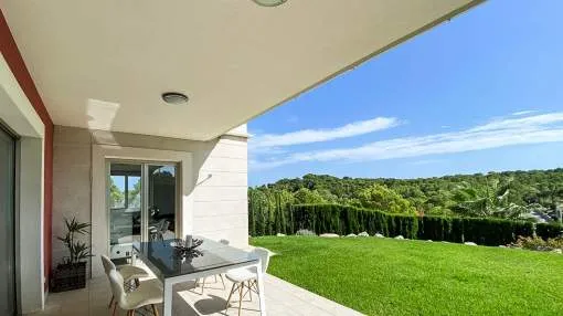 Beautiful Semidetached house with private garden located in Cala Vinyas Beautiful Semidetached house with private garden located in Cala Vinyas