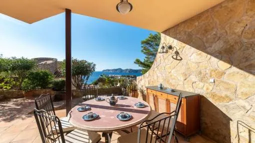 Semi-detached property with brilliant sea-views in Nova Santa Ponsa Semi-detached property with brilliant sea-views in Nova Santa Ponsa