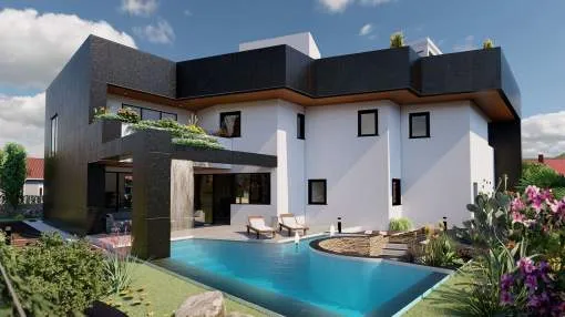 Exclusive design villa in Sa Ràpita to be finished beginning of 2022 Exclusive design villa in Sa Ràpita to be finished beginning of 2022
