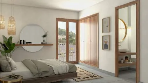 Newly built apartment in the picturesque village of Caimari Newly built apartment in the picturesque village of Caimari