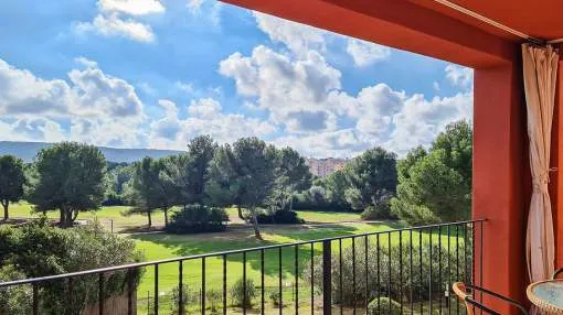 A spacious apartment with wonderful panoramic views situated close to the Santa Ponsa Golf Course A spacious apartment with wonderful panoramic views situated close to the Santa Ponsa Golf Course