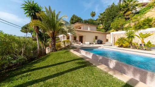 Mediterranean villa with sea views in Portals Nous Mediterranean villa with sea views in Portals Nous