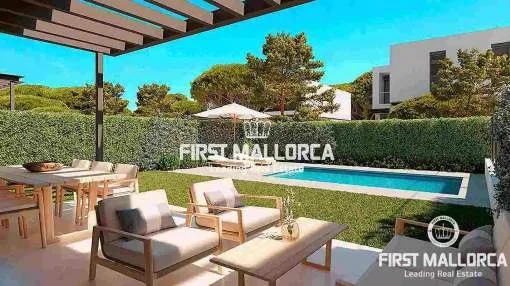 New residential project with chalets in Puig den Ros - Llucmajor