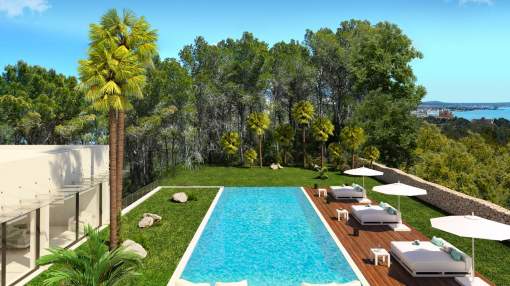 Incredible family friendly villa on a flat plot in the most exclusive residential location of Mallorca Incredible family friendly villa on a flat plot in the most exclusive residential location of Mallorca