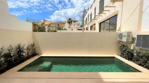 Excellent brand new flat with private pool in Palma city Excellent brand new flat with private pool in Palma city