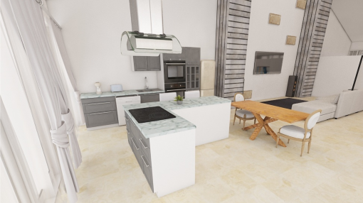 Loft Project in the village of Buger Loft Project in the village of Buger