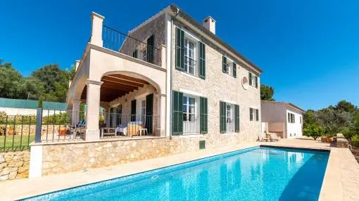 Immaculate country house with panoramic sea and mountain views in Son Font Immaculate country house with panoramic sea and mountain views in Son Font