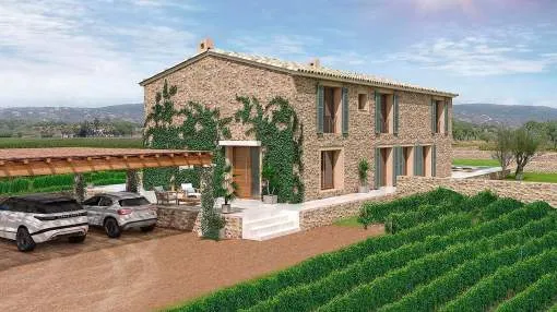 Exclusive country house with own vineyard and pool Exclusive country house with own vineyard and pool