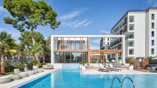 Exclusive new apartment with sea views and within walking distance of the port of Portals Exclusive new apartment with sea views and within walking distance of the port of Portals