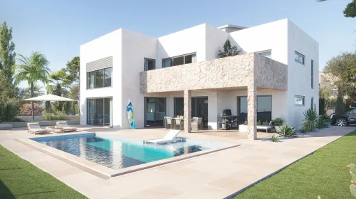 Newly built villa in Sá Rápita Newly built villa in Sá Rápita