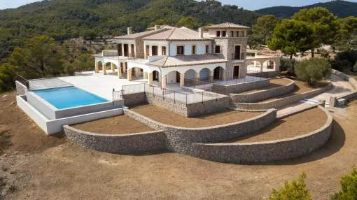 Newbuilt SEA VIEW Camp de Mar country house in 200,000 sqms of land Newbuilt SEA VIEW Camp de Mar country house in 200,000 sqms of land