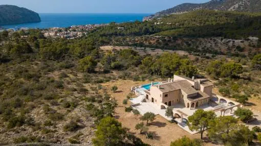 Impressive Country House in Private Location with amazing sea views Camp de Mar Impressive Country House in Private Location with amazing sea views Camp de Mar