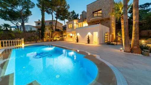 Exclusive villa with fantastic sea view